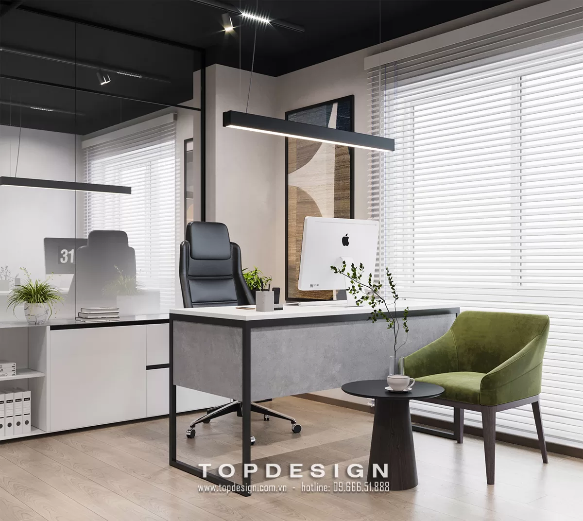 7. Phí thiết kế văn phòng - topdesign