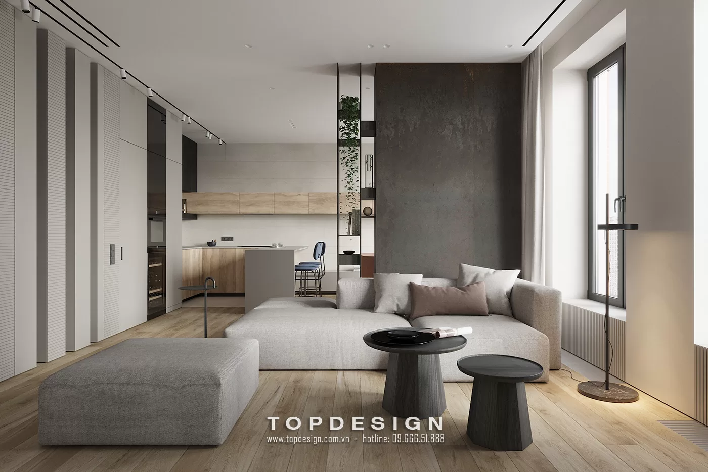 Thiết kế nội thất nhà phố hiện đại - TOPDESIGN - 32