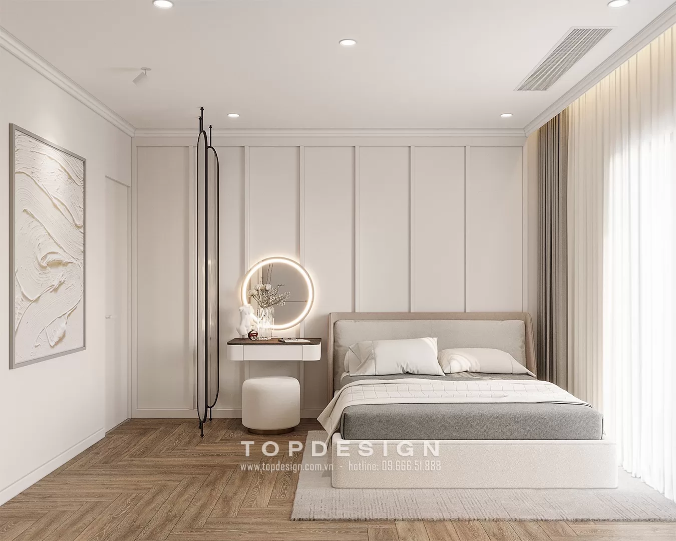 Thiết kế nội thất nhà phố đương đại - TOPDESIGN - 7