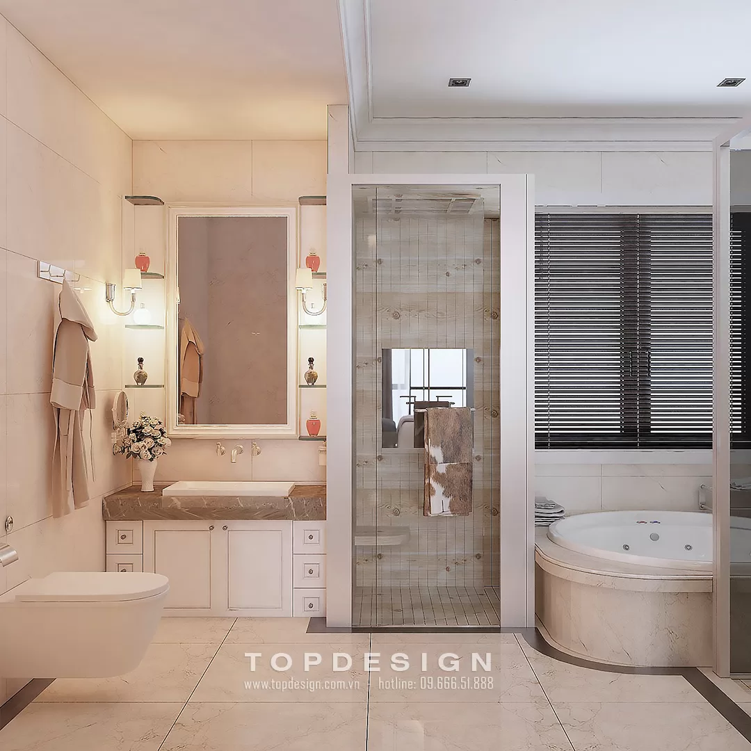 Mẫu phòng tắm biệt thự đẹp - TOPDESIGN - 8