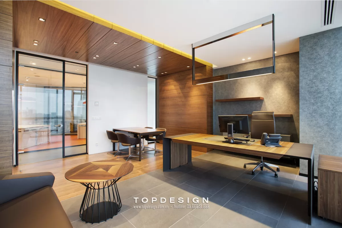 Thiết kế đồ gỗ nội thất văn phòng - TOPDESIGN - 10