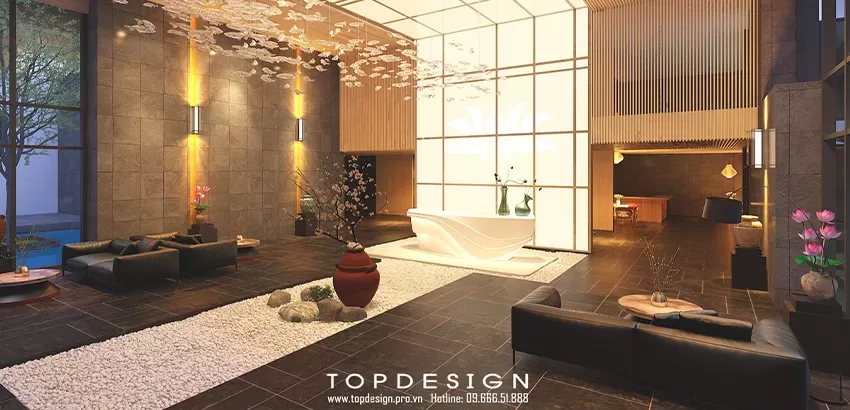 Thiết kế nội thất văn phòng Spa - TOPDESIGN - 14