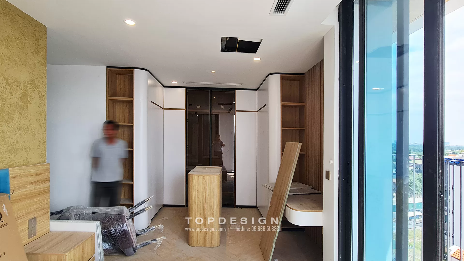 Thi công nội thất Penthouse Tây Hồ Residence-Topdesign 09