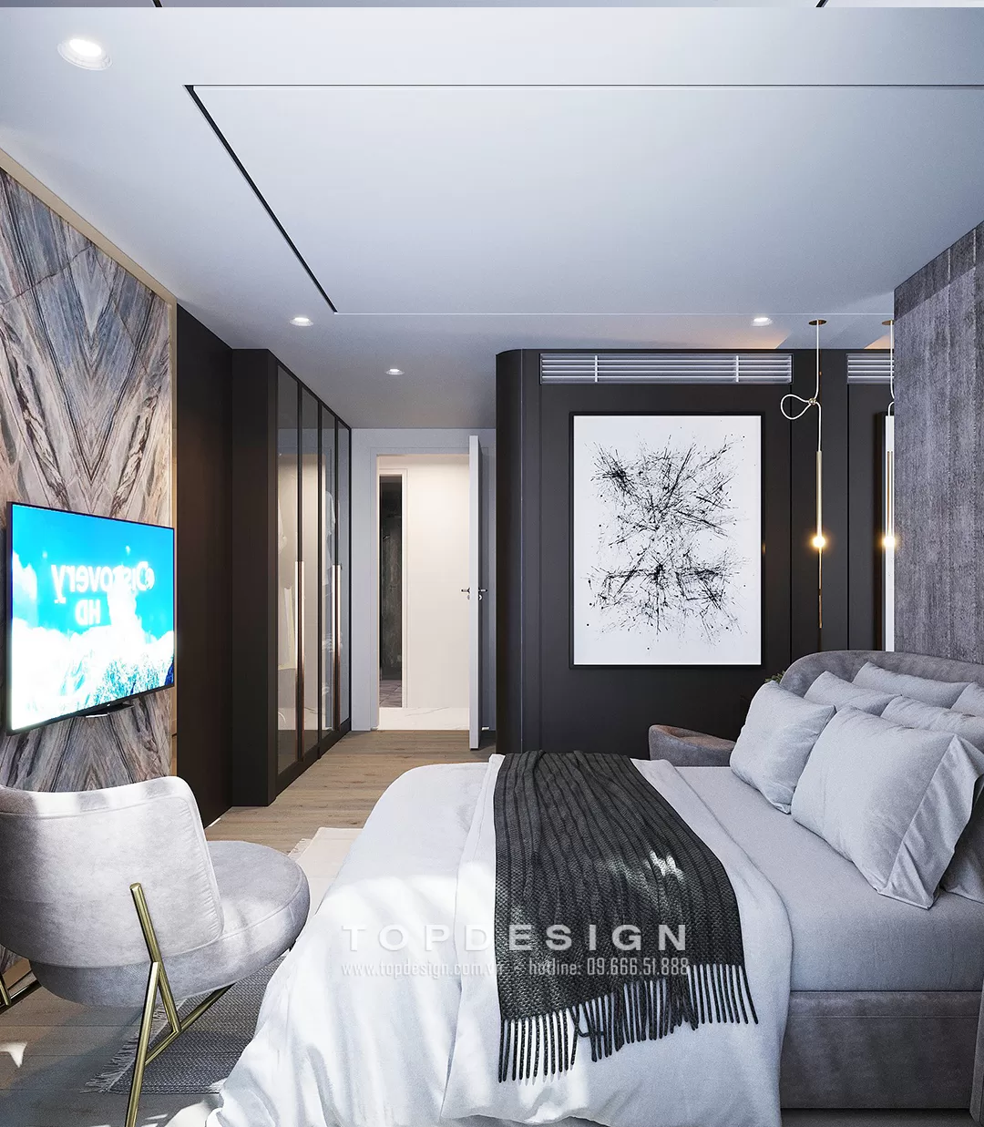 Thiết kế căn hộ Duplex thông tầng -Topdesign 02