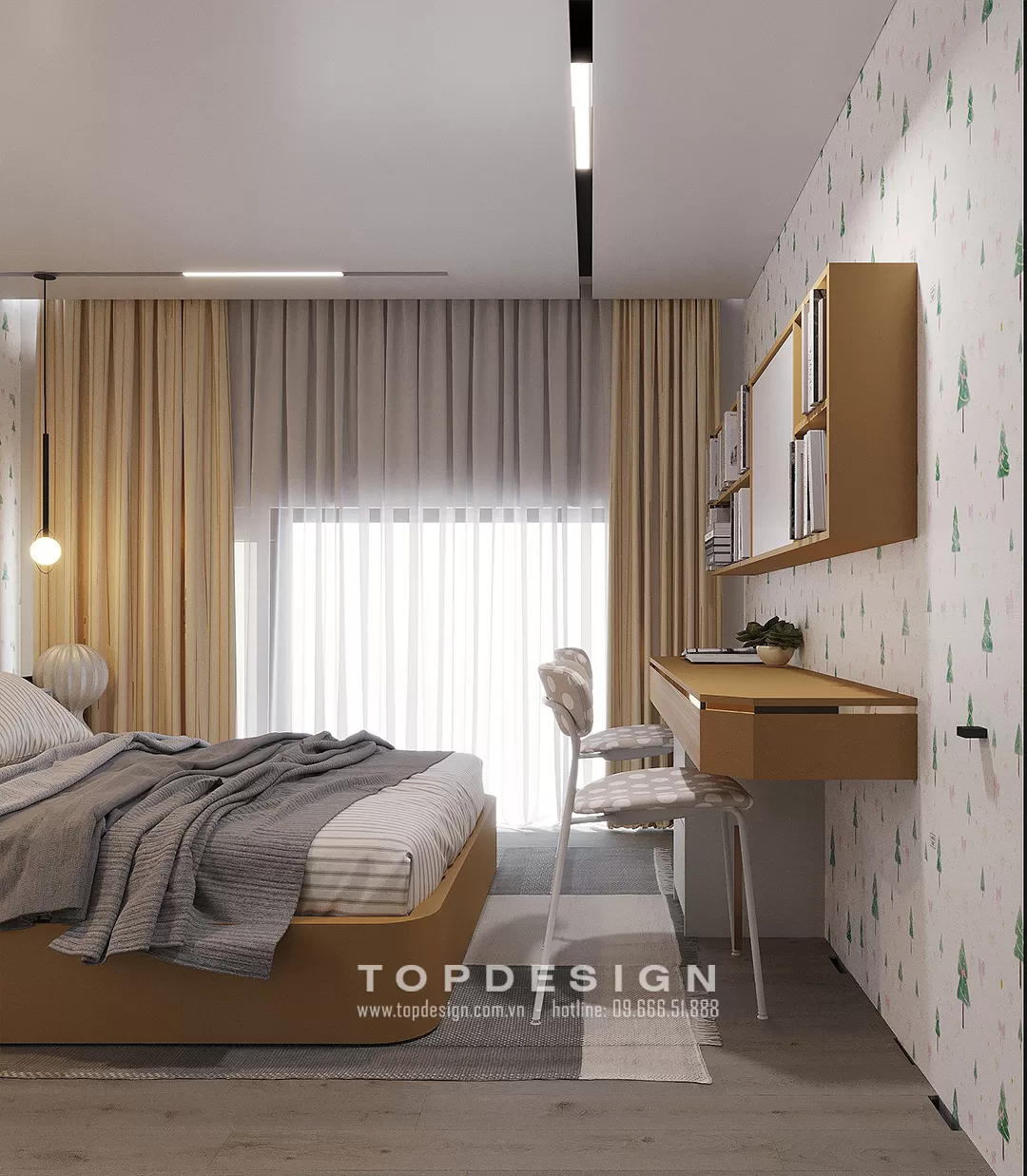 Thiết kế căn hộ Duplex thông tầng -Topdesign 12