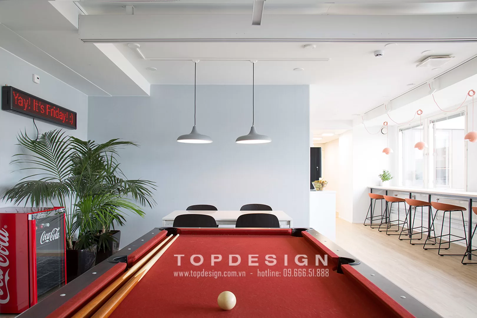 Thiết kế nội thất văn phòng nhà liền kề - Topdesign 05