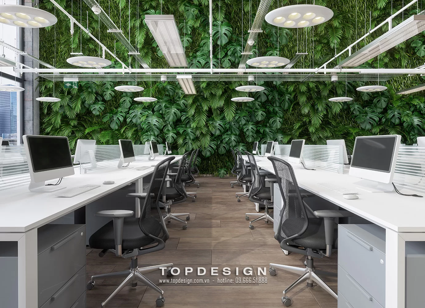 Thiết kế văn phòng công ty kế toán - Topdesign 04