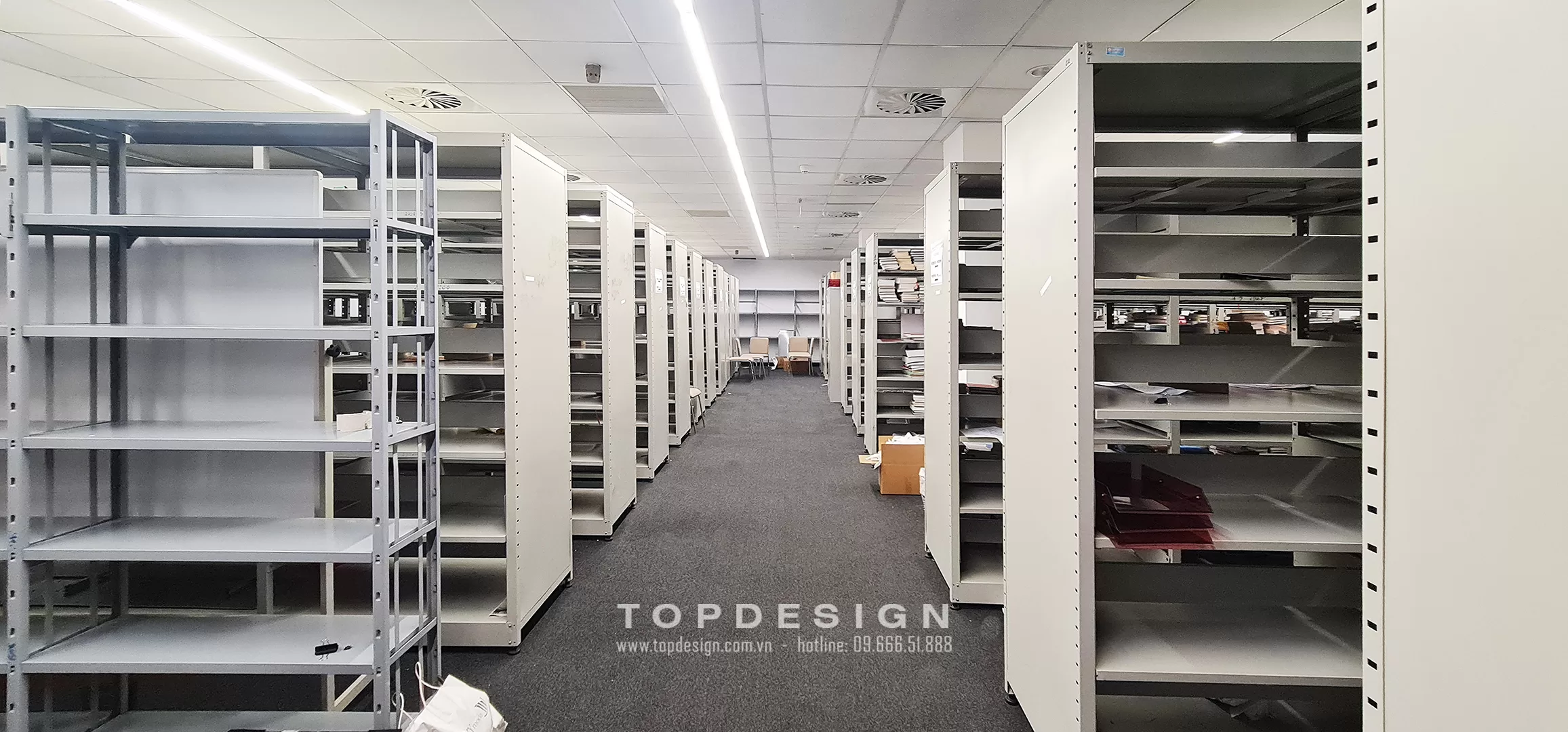 Thiết kế nội thất thư viện Quốc Hội - TOPDESIGN - 12