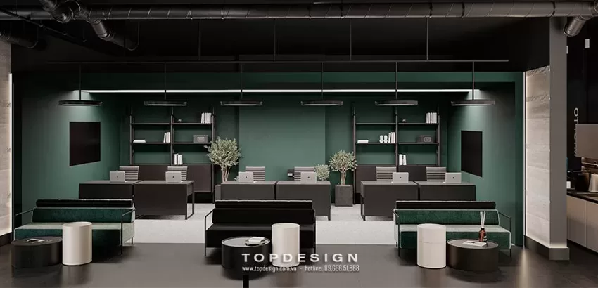 Thiết kế văn phòng công ty chứng khoán - TOPDESIGN - 15
