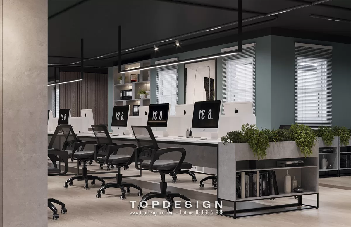 Thiết kế văn phòng công ty tư vấn du học - TOPDESIGN - 5