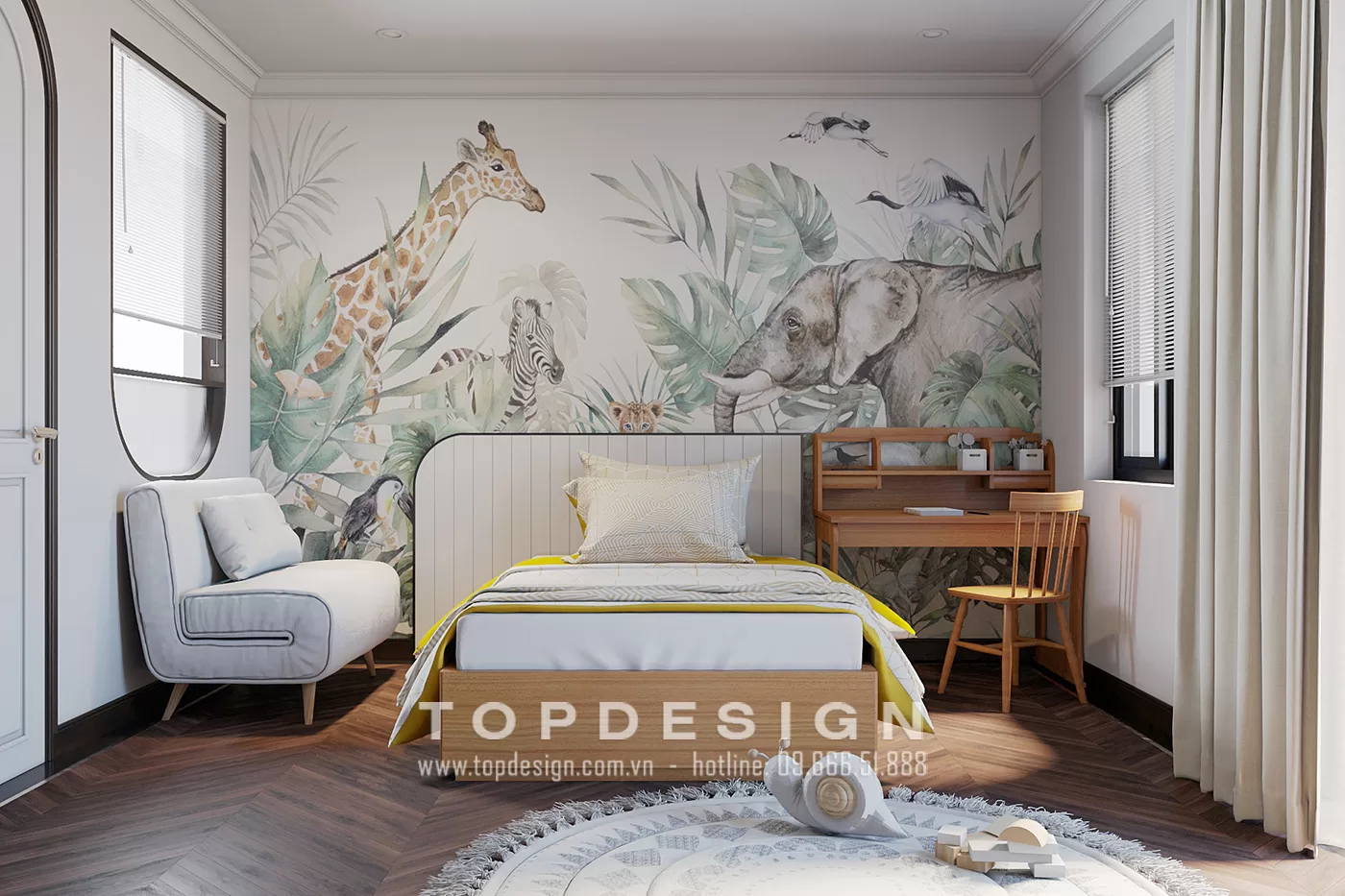Thiết kế nội thất chung cư Indochine - TOPDESIGN - 23