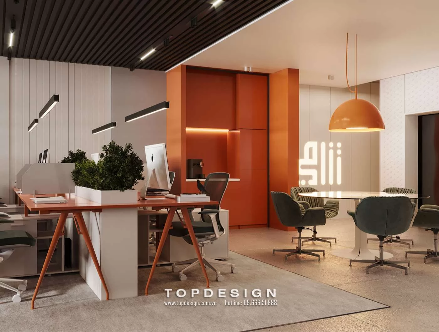 Thiết kế văn phòng công ty quảng cáo - TOPDESIGN - 13