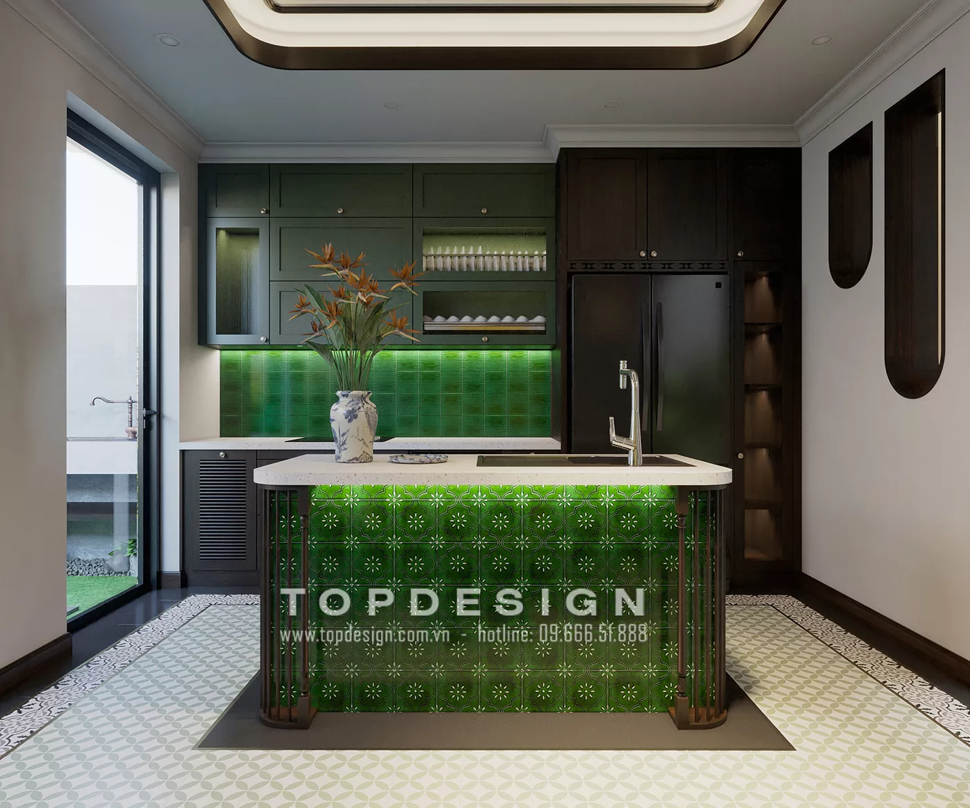 Thiết kế nội thất chung cư Indochine - TOPDESIGN - 21