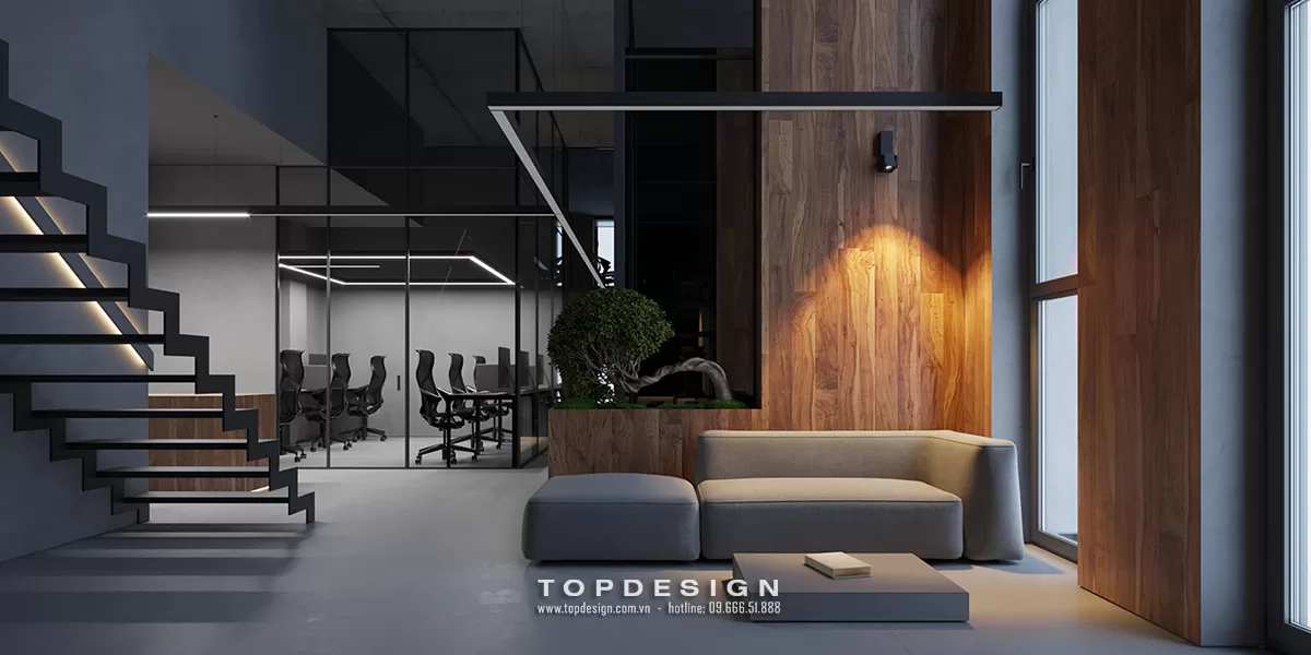 Thiết kế văn phòng công ty đẹp - TOPDESIGN - 16