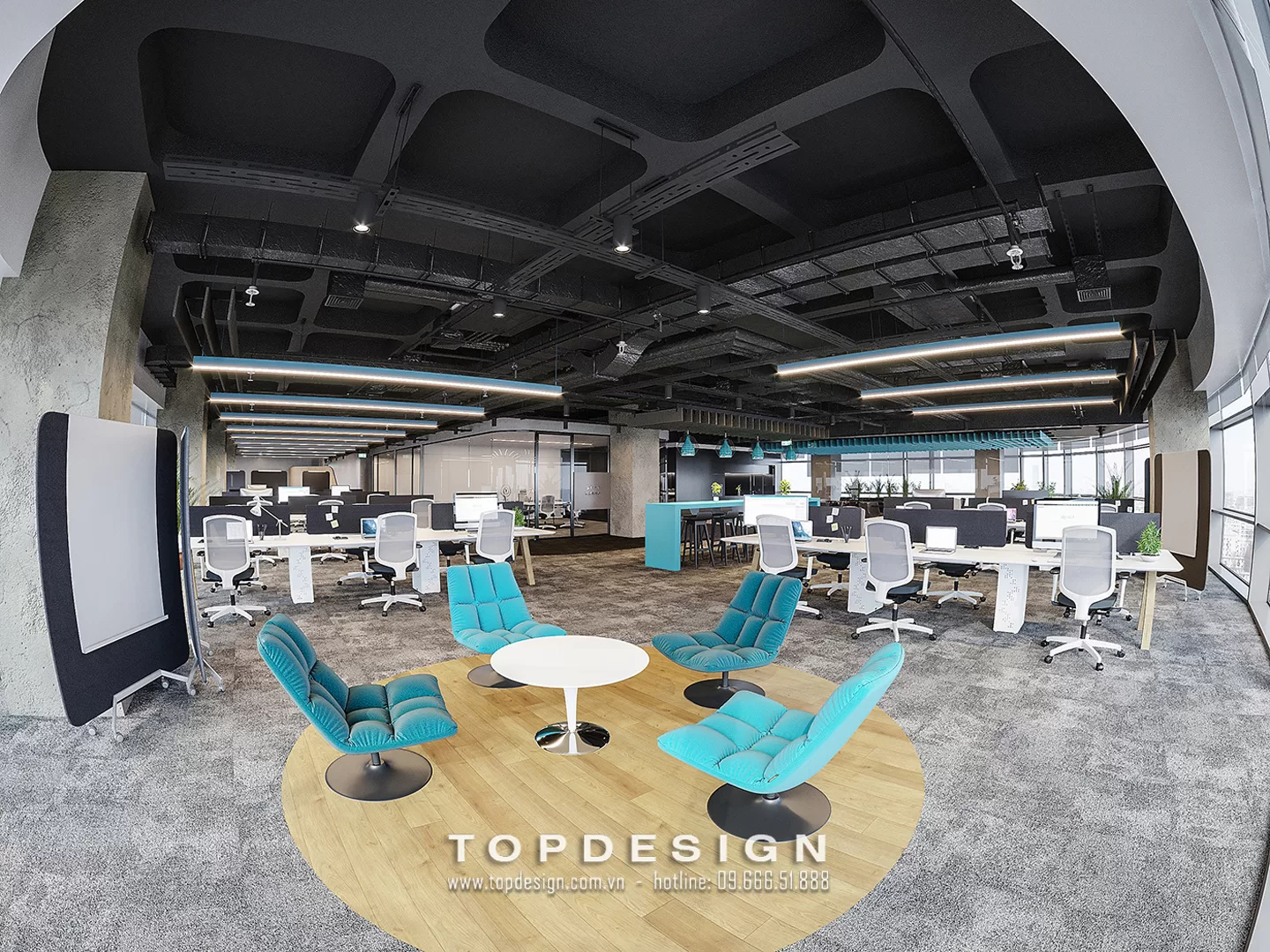 Thiết kế văn phòng công ty công nghệ - TOPDESIGN - 6