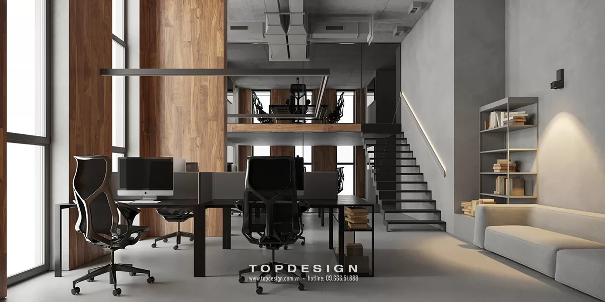 Thiết kế văn phòng công ty đẹp - TOPDESIGN - 18