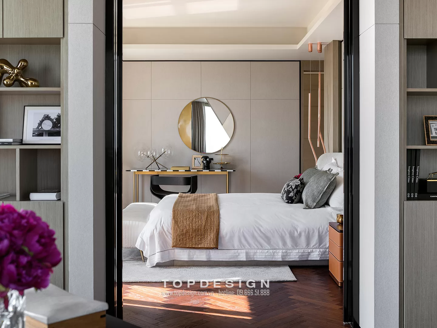 Thiết kế nội thất biệt thự phong cách Luxury - TOPDESIGN - 8