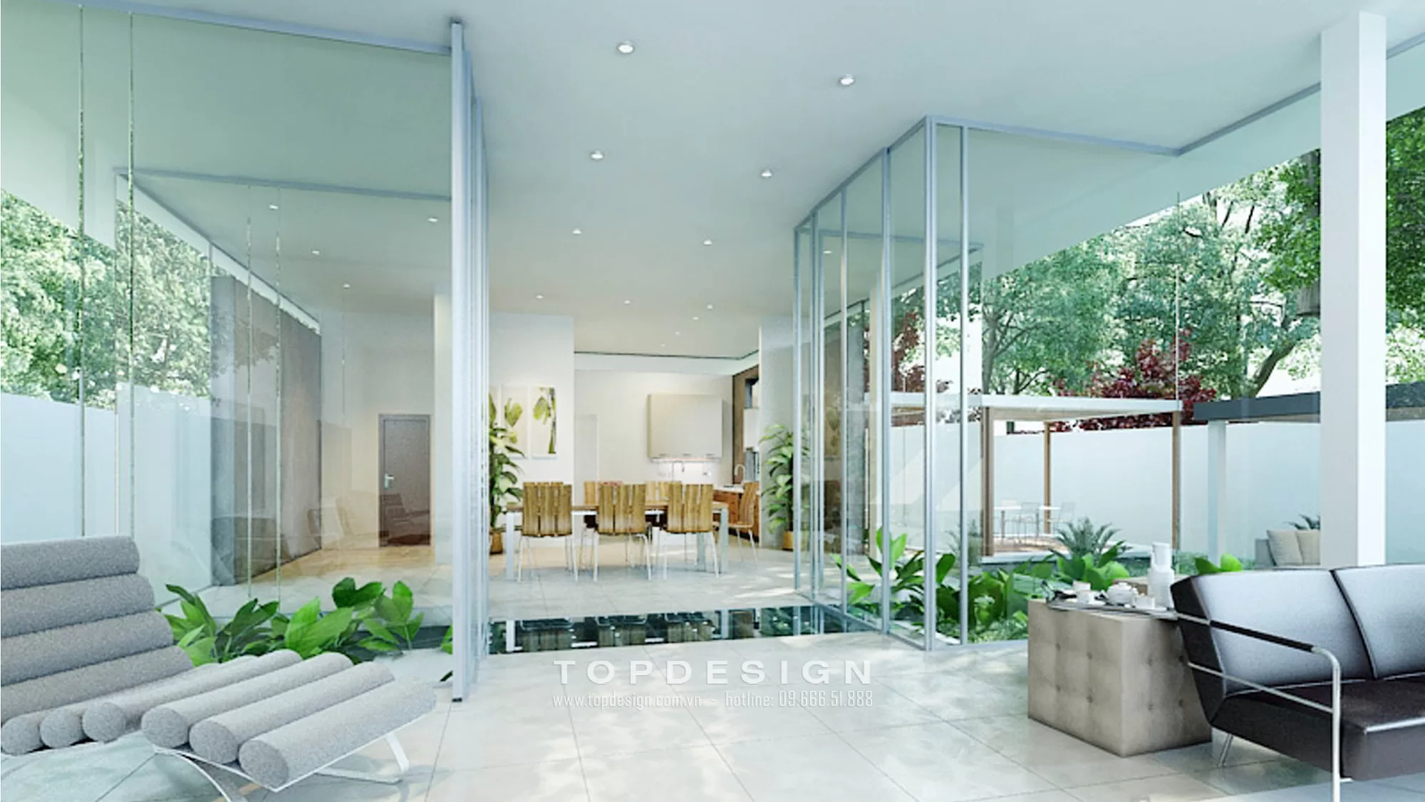 Thiết kế nội thất biệt thự Vincity Đan Phượng- Topdesign03