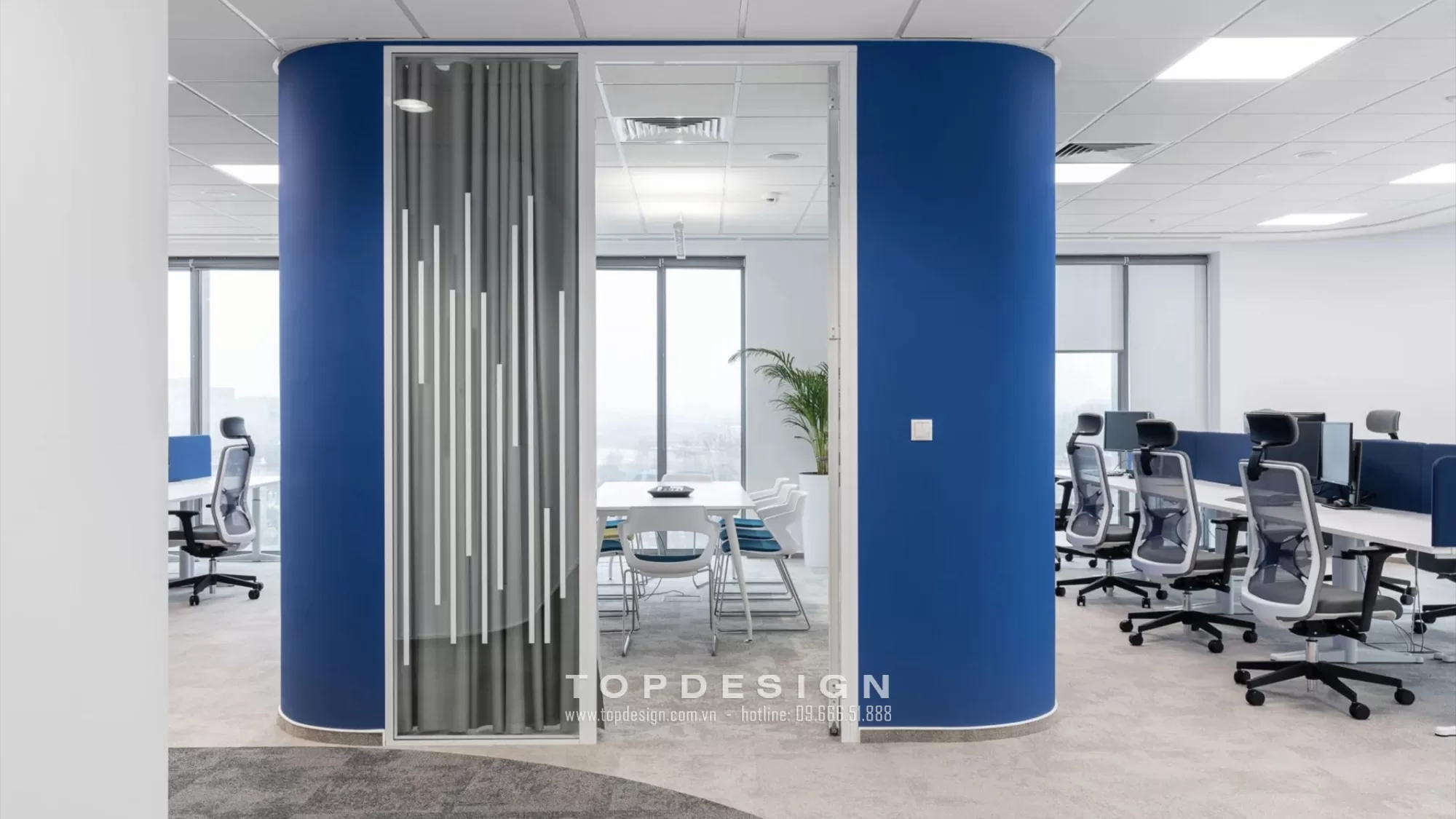Thiết kế văn phòng công ty đẹp - TOPDESIGN - 14