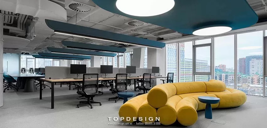 Thiết kế văn phòng công ty nước ngoài - TOPDESIGN - 11