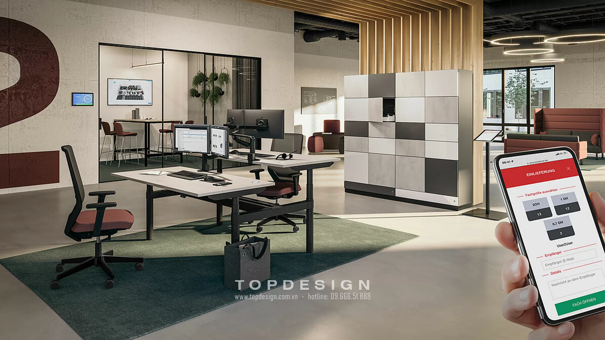 Thiết kế văn phòng thông minh (Smart Office) - TOPDESIGN - 10