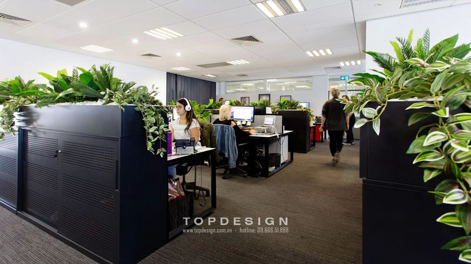 Thiết kế văn phòng 50m2 - TOPDESIGN - 19