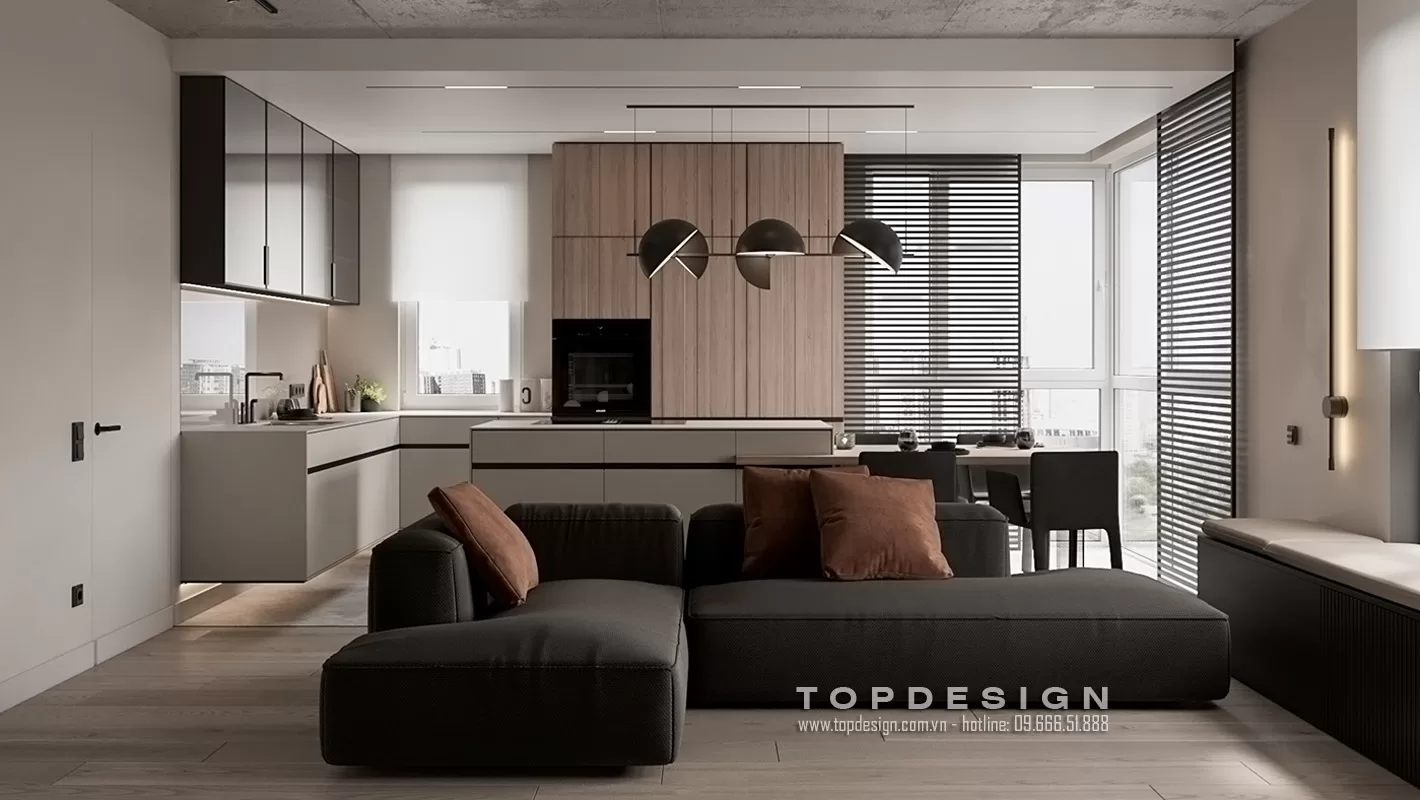 Thiết kế nội thất chung cư cao cấp - TOPDESIGN - 4