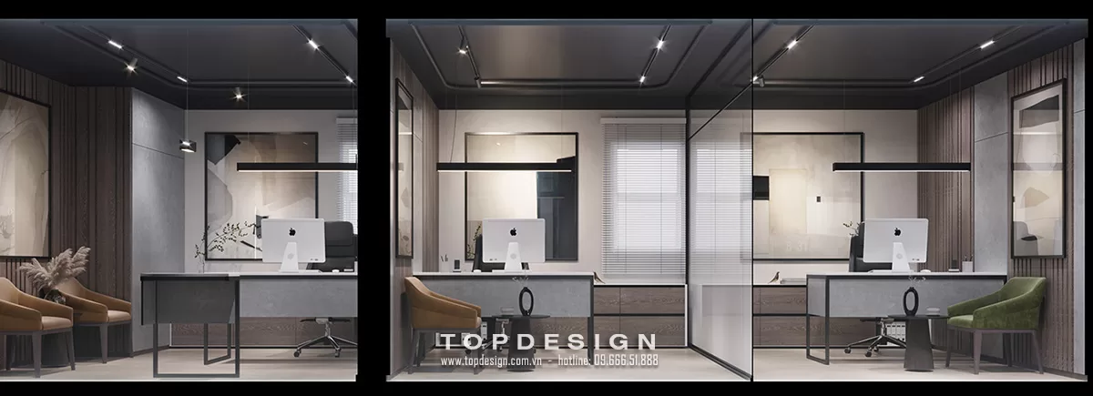 Thiết kế decor văn phòng - TOPDESIGN - 10