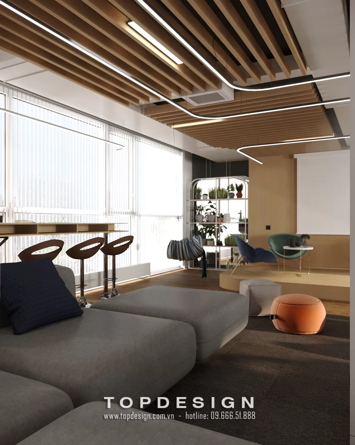 Thiết kế khu relax văn phòng - TOPDESIGN - 5