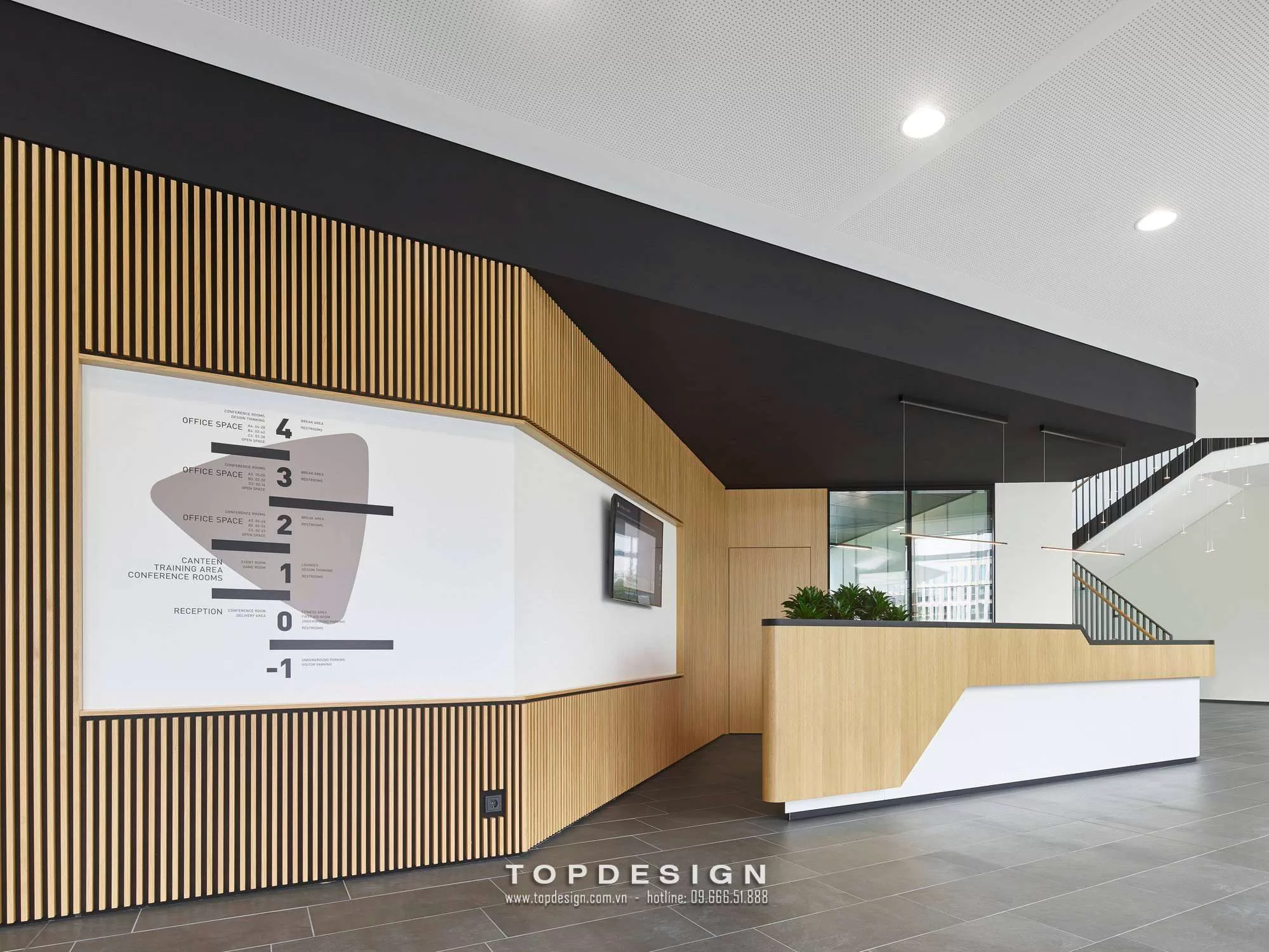 Thiết kế văn phòng công ty tài chính - TOPDESIGN - 12