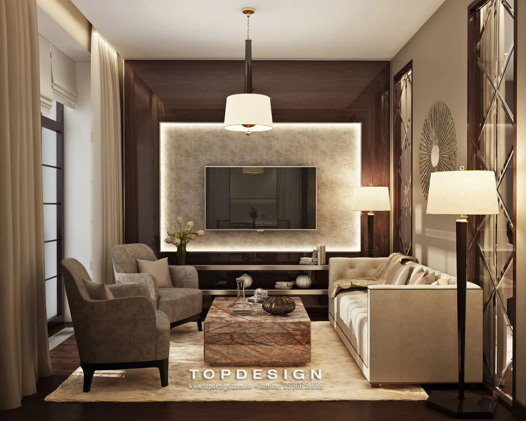 Thiết kế nội thất chung cư cao cấp - TOPDESIGN - 13