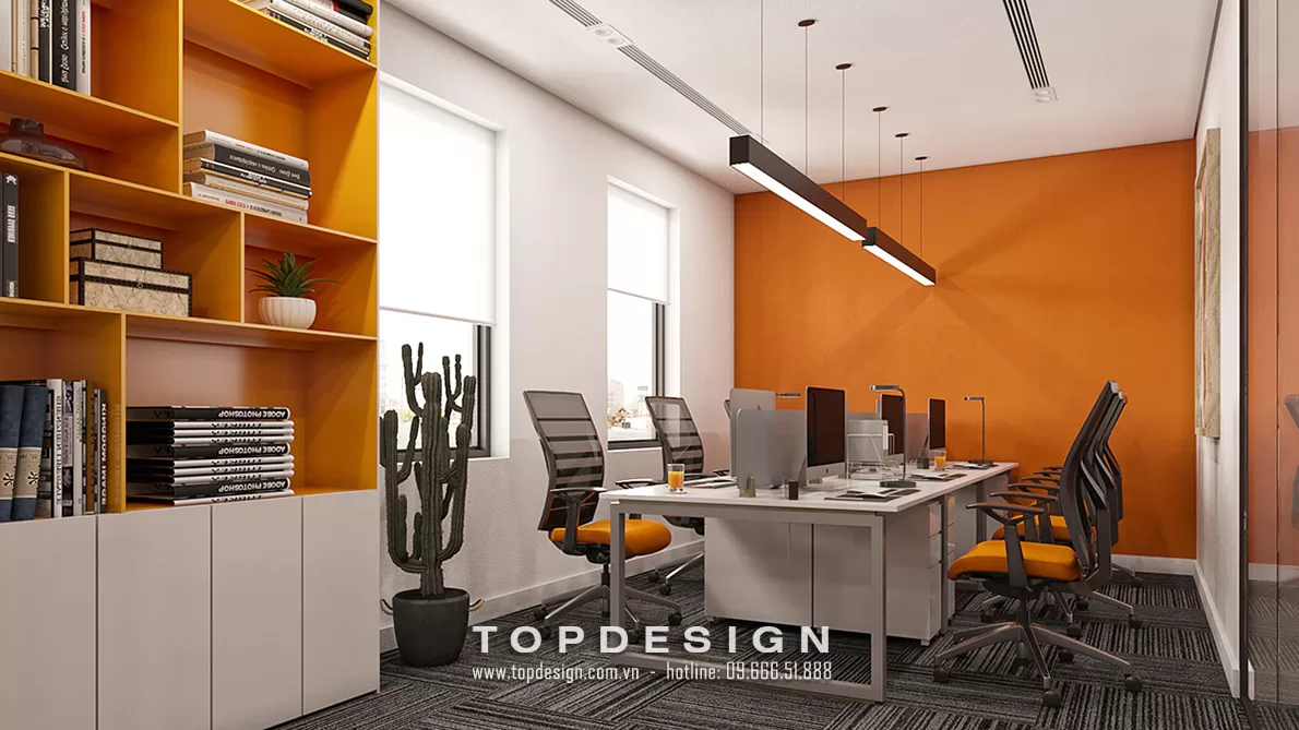 Thiết kế văn phòng nhà ống - TOPDESIGN - 2