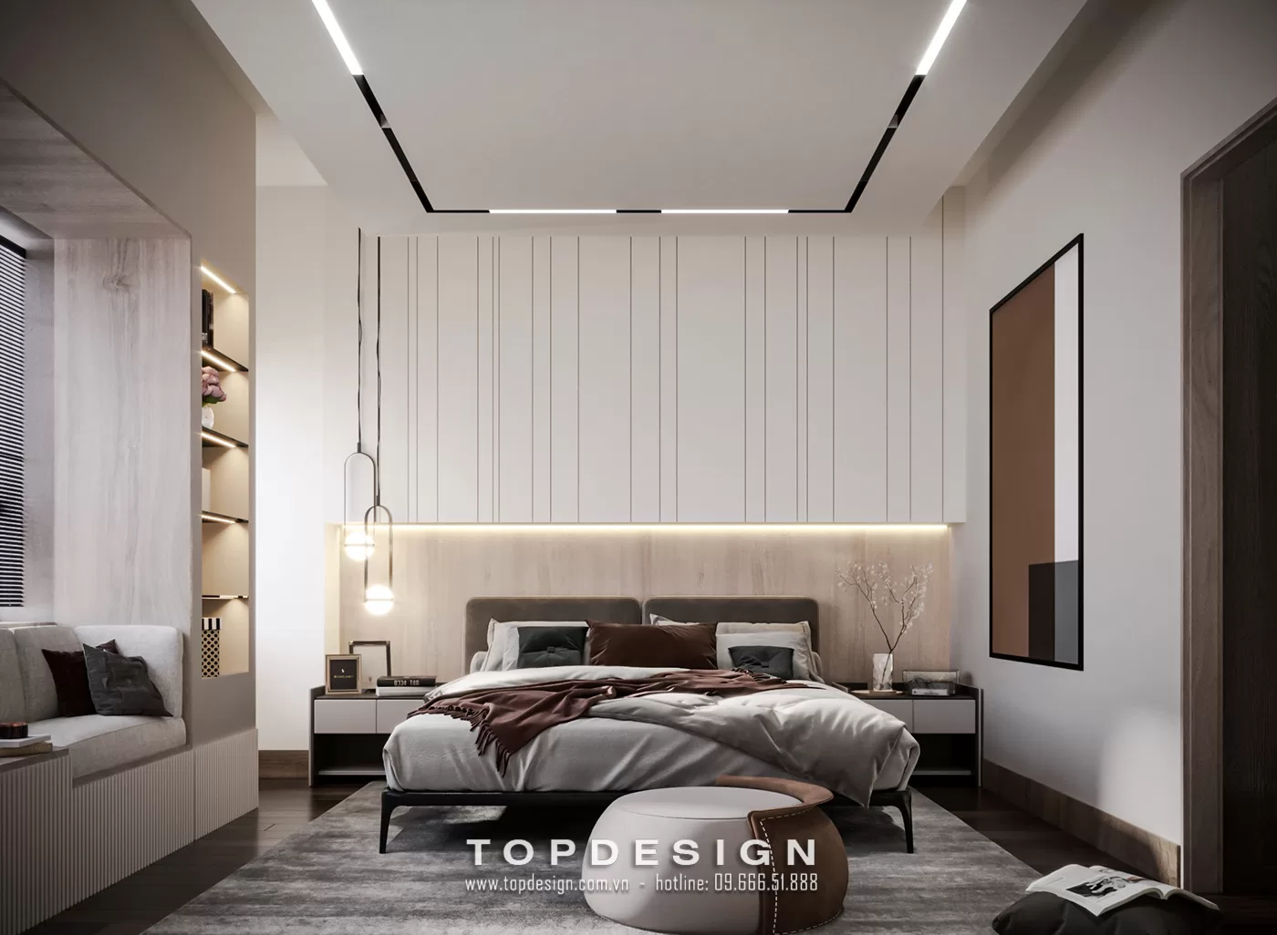 Thiết kế thi công nội thất căn hộ chung cư - TOPDESIGN -11