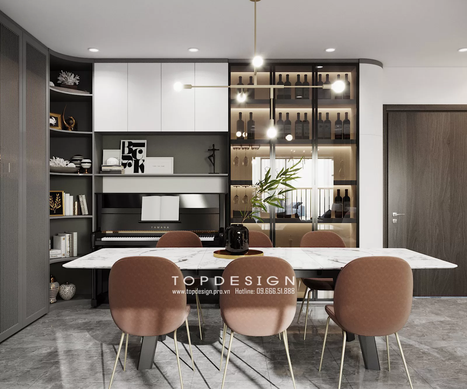 Thiết kế nội thất chung cư cao cấp - TOPDESIGN - 12