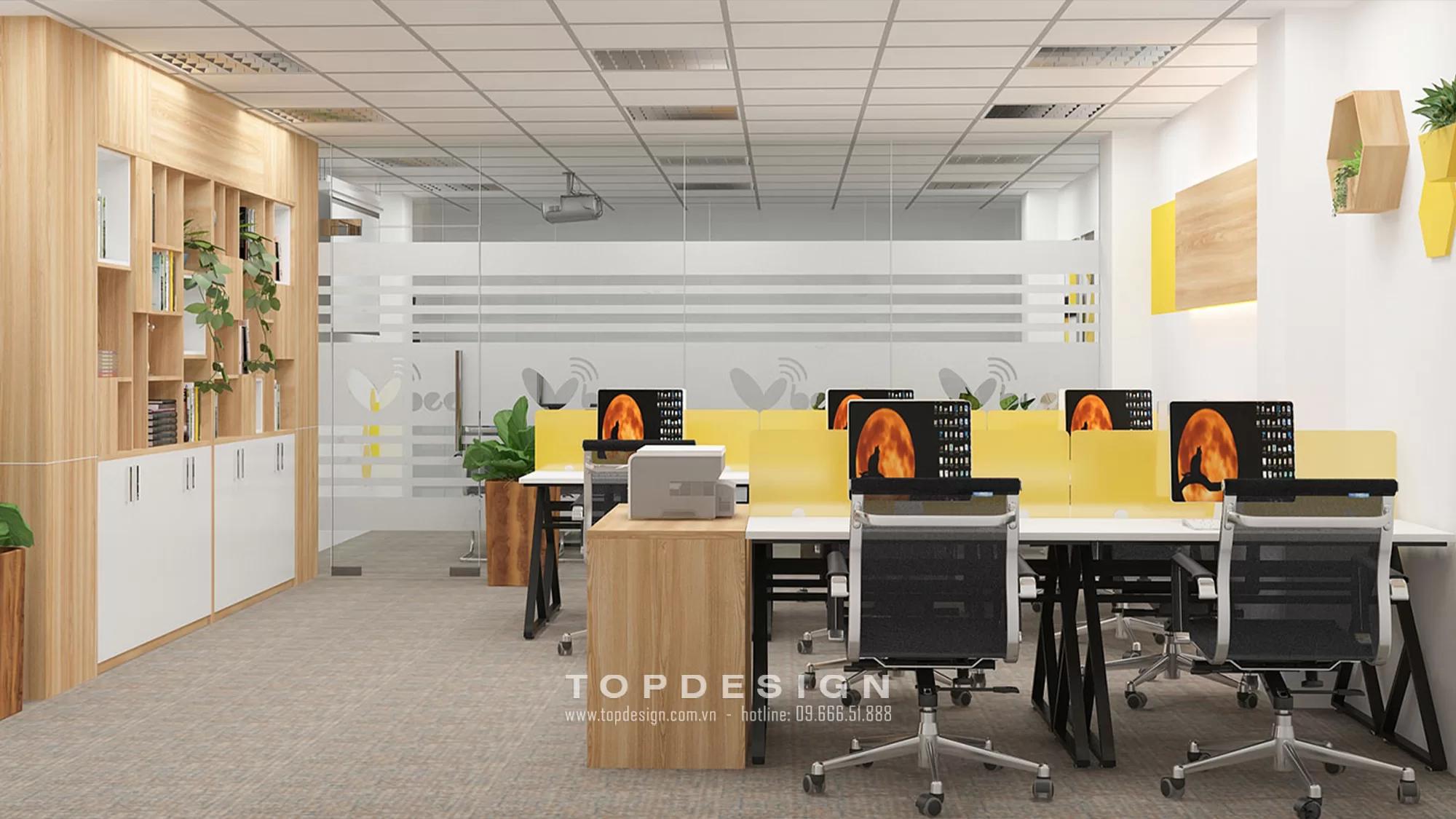 Thiết kế decor văn phòng - TOPDESIGN - 25