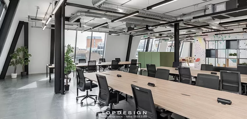 Thiết kế decor văn phòng - TOPDESIGN