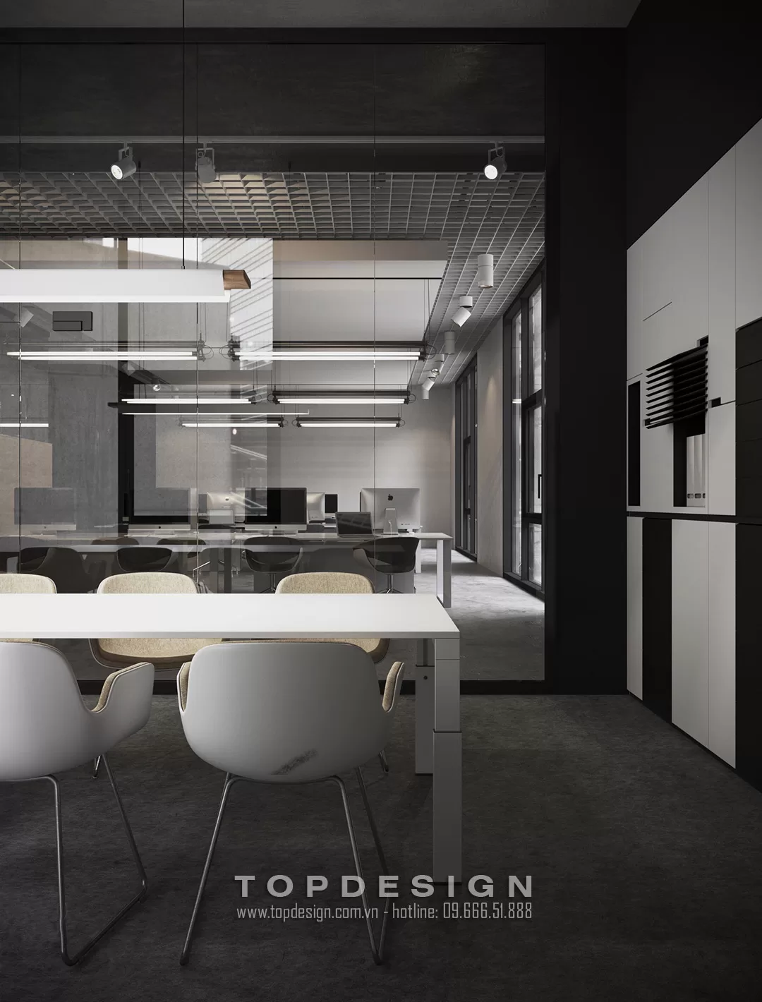 Thiết kế văn phòng phong cách Luxury - TOPDESIGN - 3