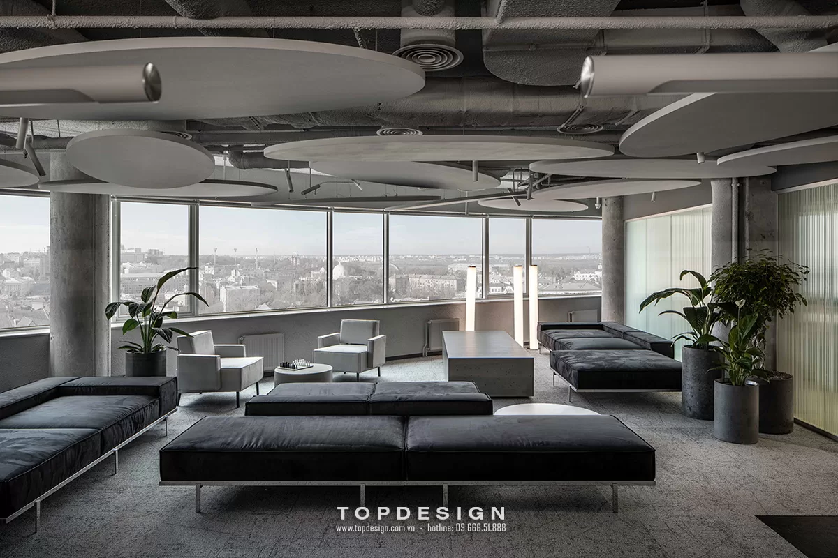 Thiết kế nội thất văn phòng phong cách Industrial - TOPDESIGN - 4