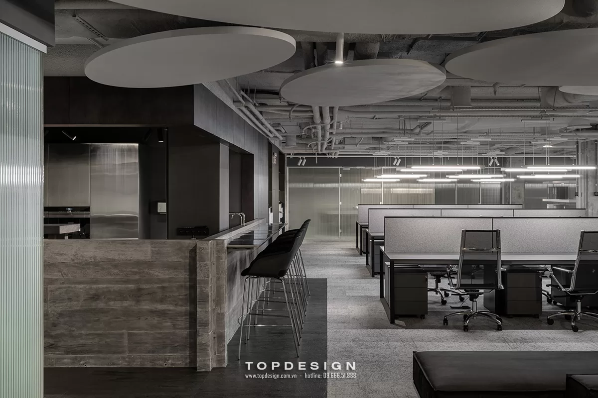 Thiết kế nội thất văn phòng phong cách Industrial - TOPDESIGN - 2