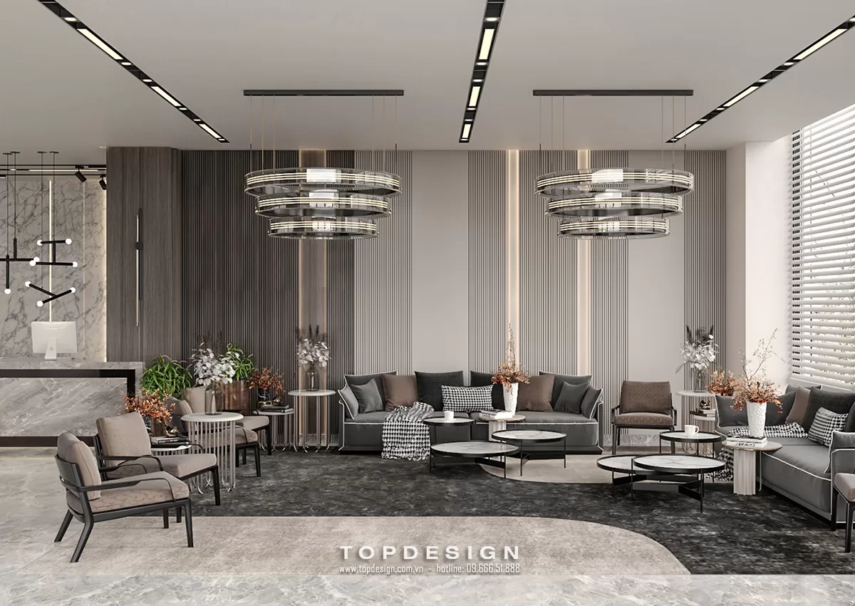 Thiết kế văn phòng phong cách Luxury - TOPDESIGN - 1