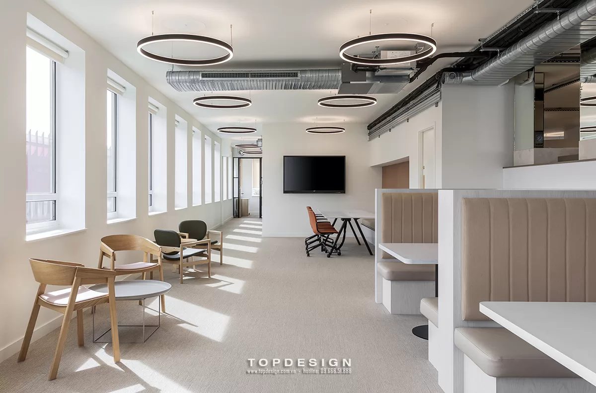 Thiết kế khu vực pantry và giải trí văn phòng - TOPDESIGN - 16