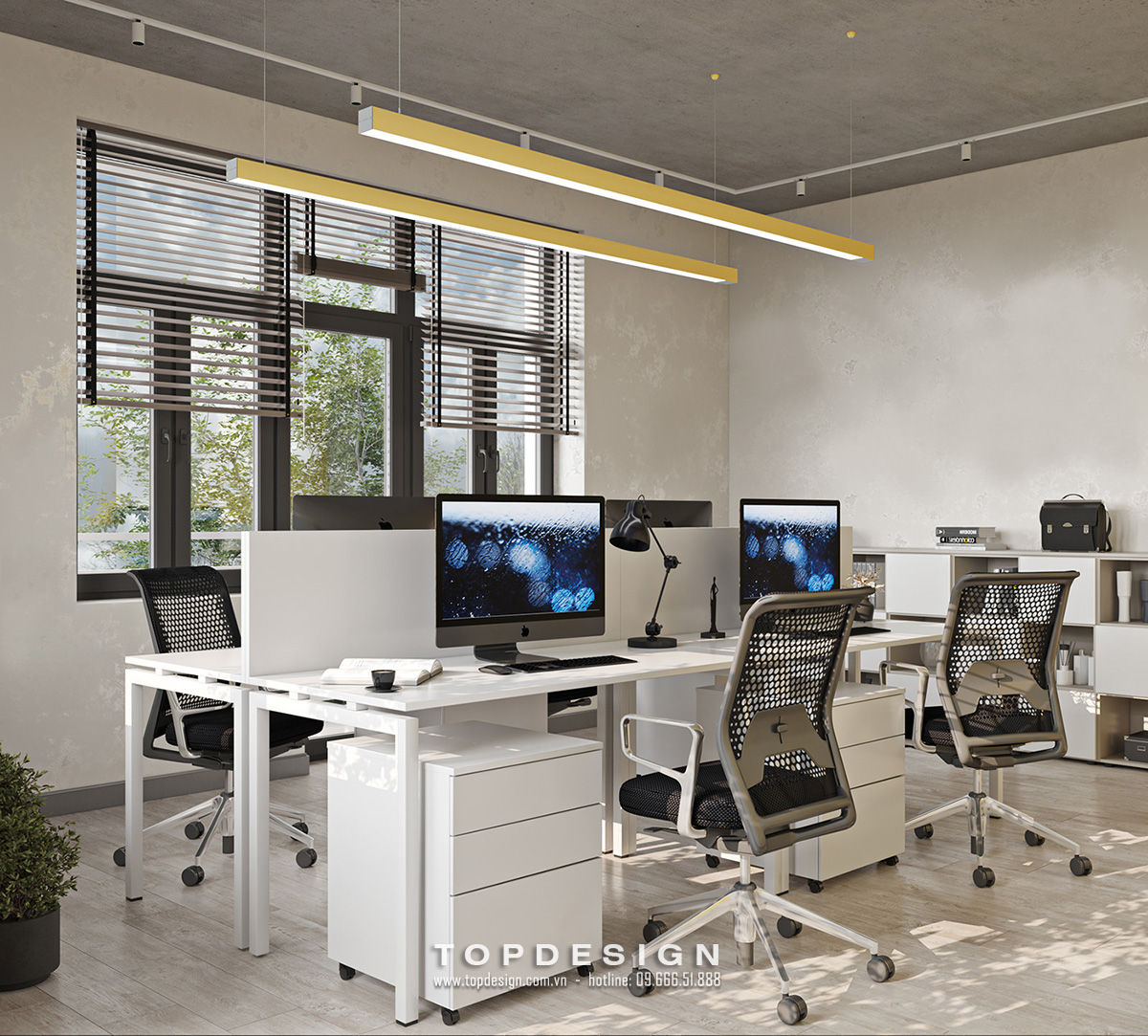Thiết kế Studio văn phòng cho thuê - TOPDESIGN - 3