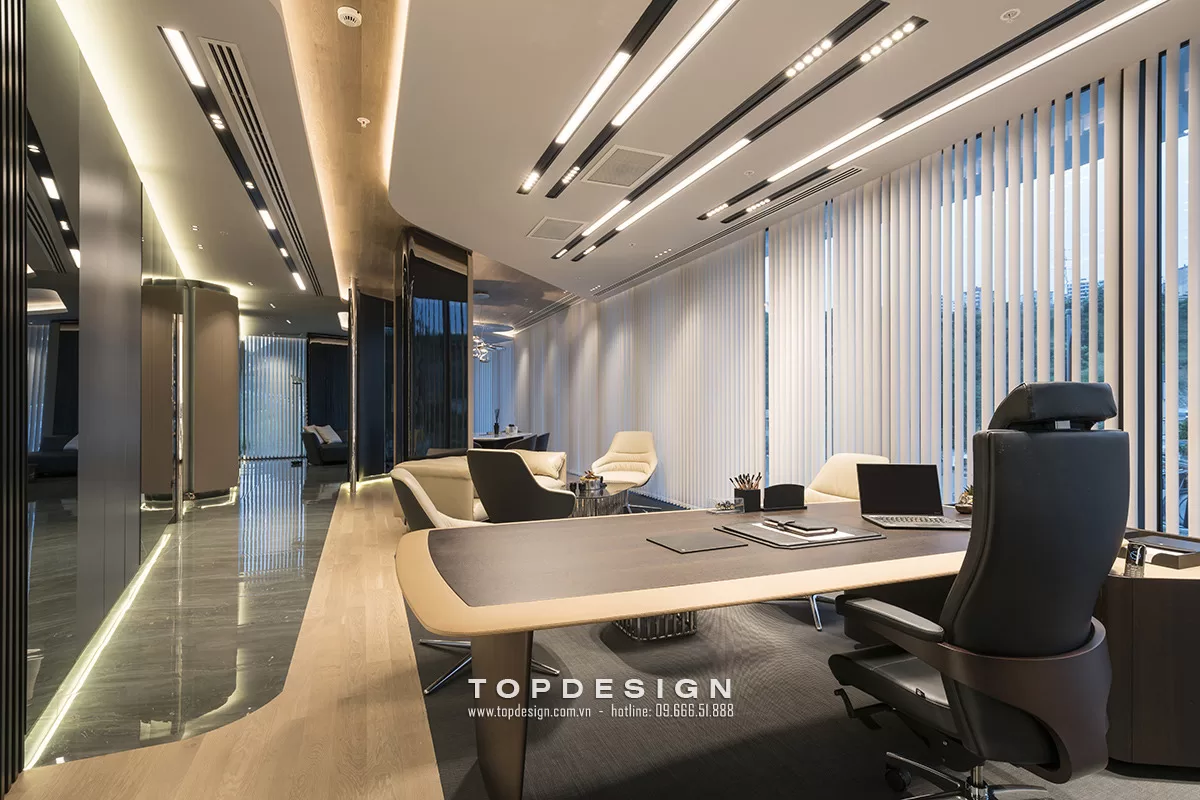 Thiết kế văn phòng phong cách Luxury - TOPDESIGN - 16