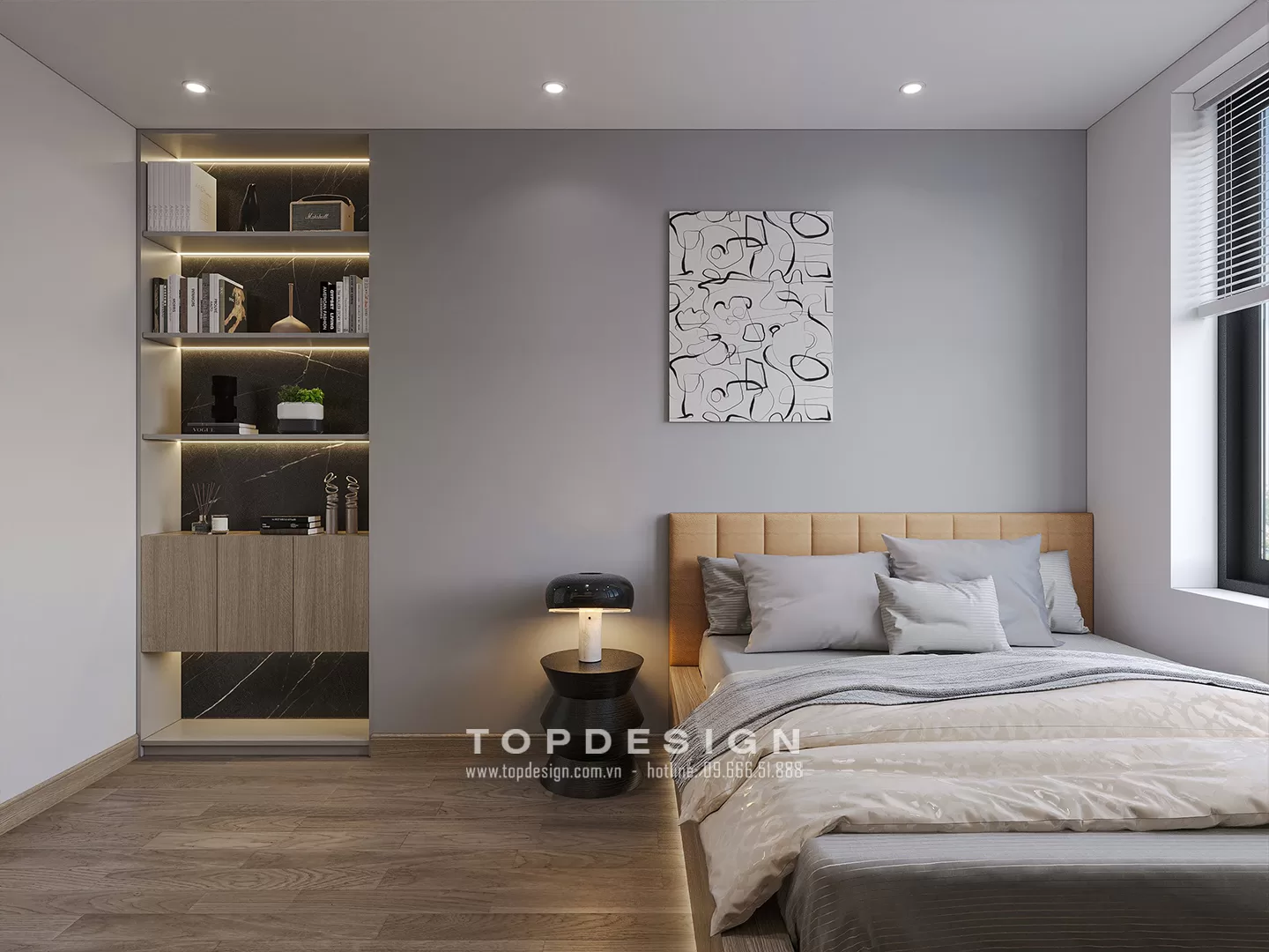 Thiết kế nội thất chung cư An Sinh - TOPDESIGN - 17