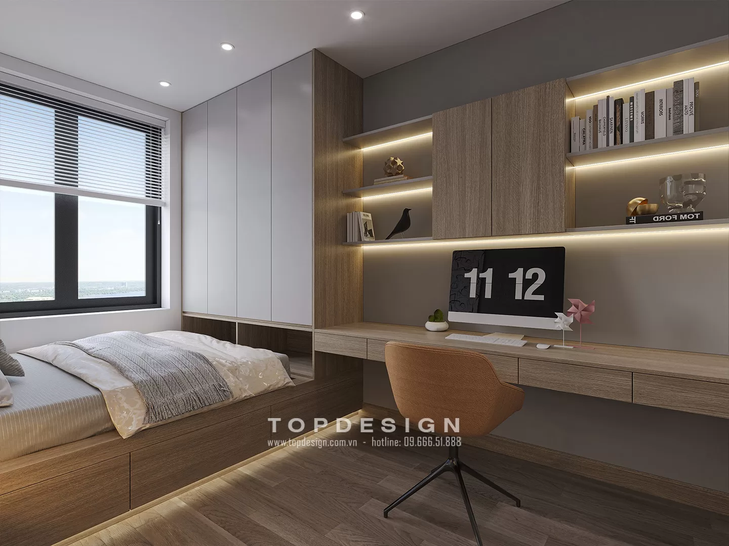 Thiết kế nội thất chung cư An Sinh - TOPDESIGN - 19