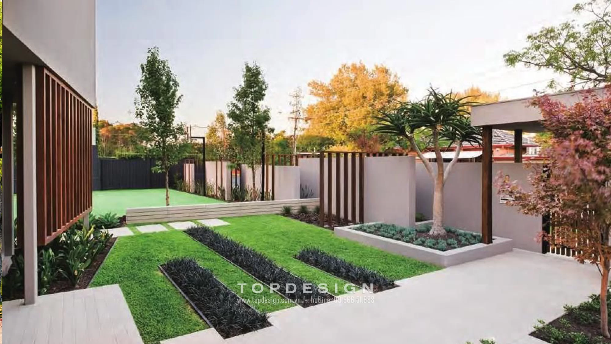 Mẫu thiết kế biệt thự vườn - TOPDESIGN - 6