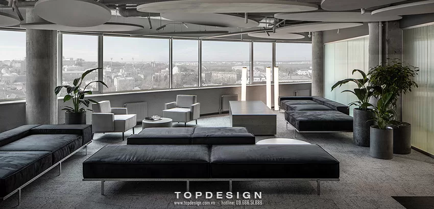 Thiết kế nội thất văn phòng phong cách Industrial - Kiến tạo vẻ khỏe khoắn hiện đại