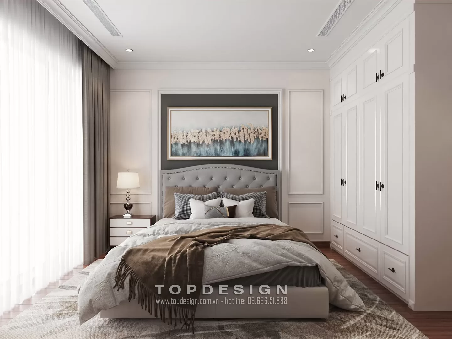 Mẫu nội thất chung cư 2 ngủ - TOPDESIGN - 16