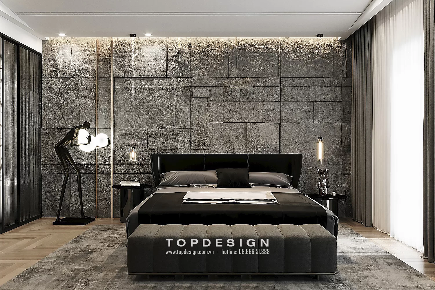 Mẫu nội thất chung cư 2 ngủ - TOPDESIGN - 6