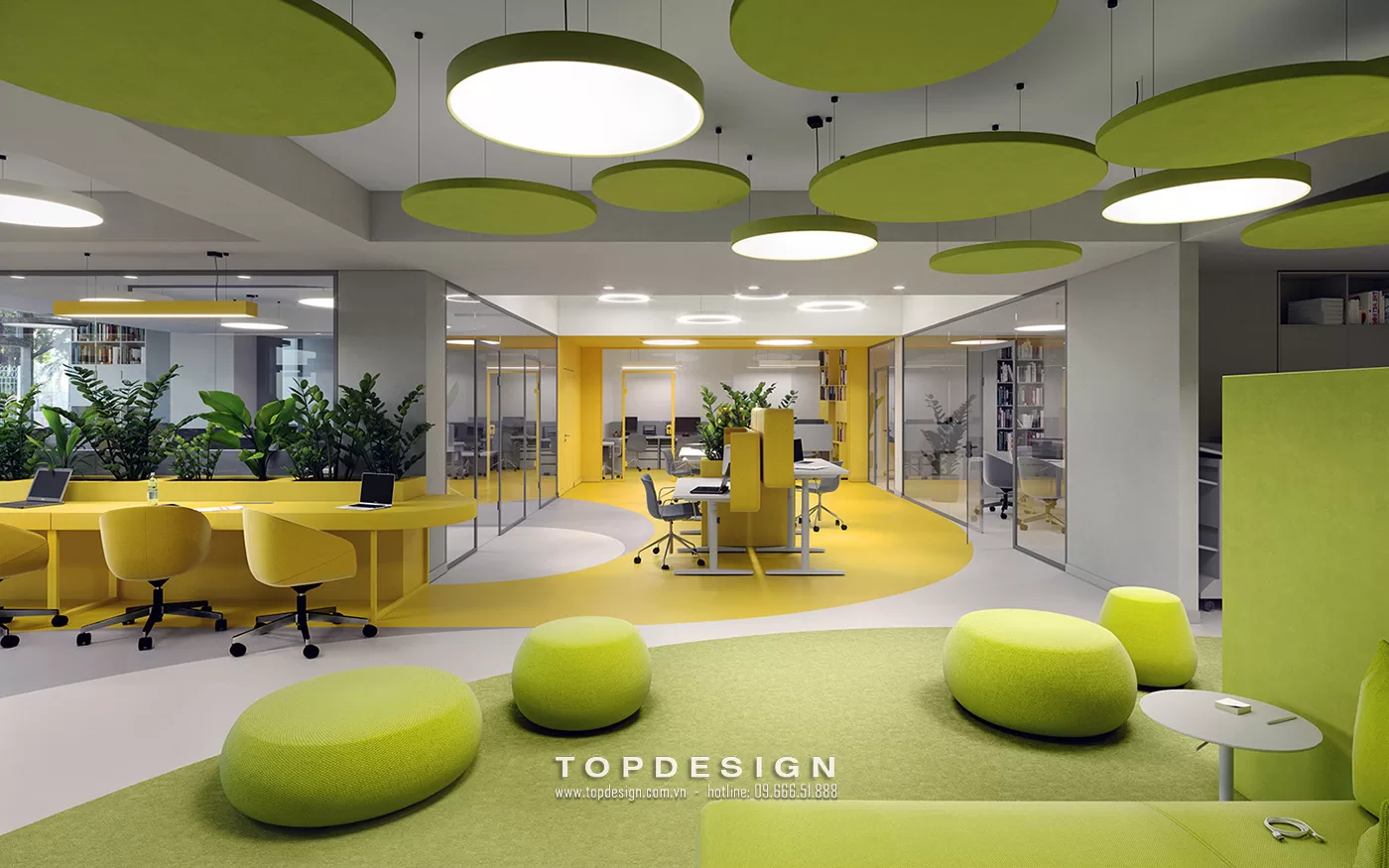Lựa chọn màu sắc trong thiết kế văn phòng - TOPDESIGN - 14